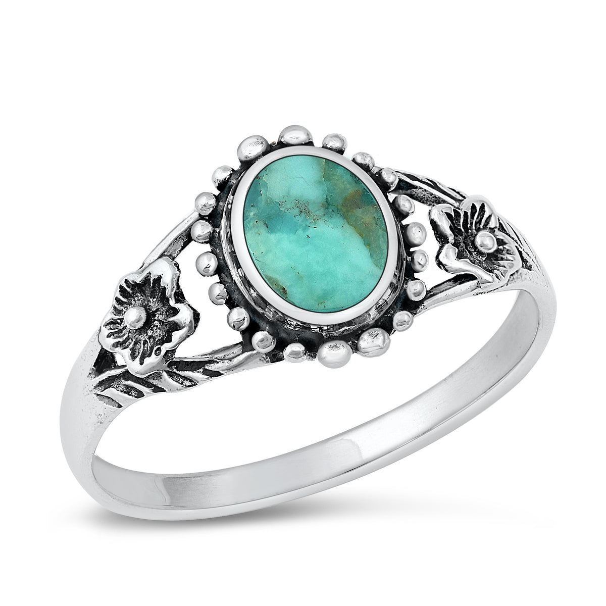 Silver Stone Ring