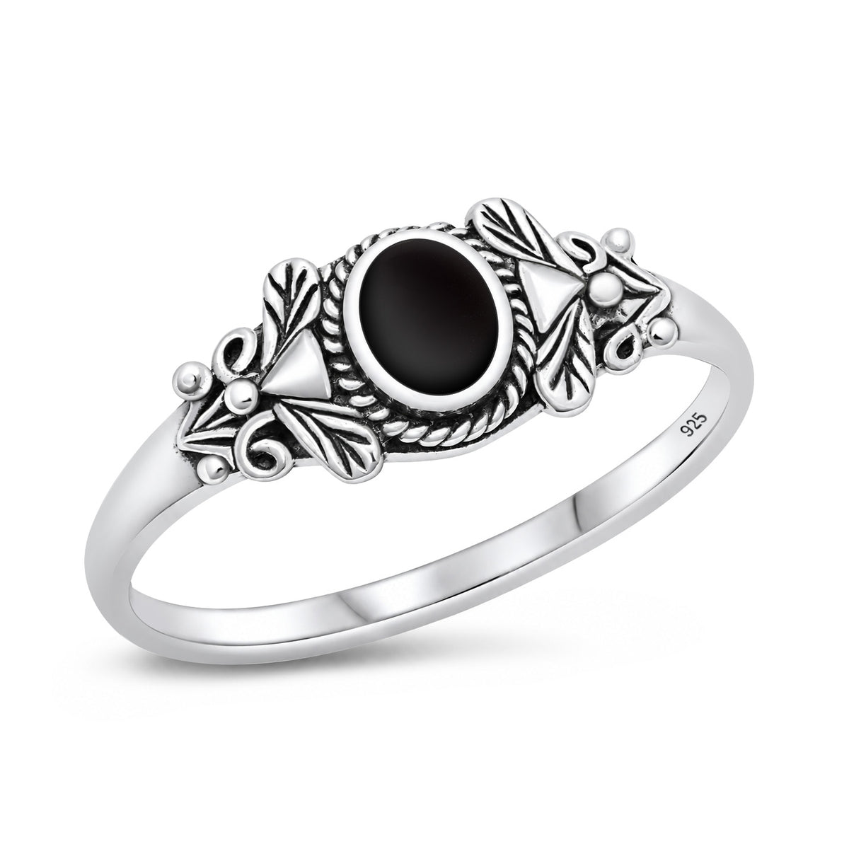 Silver Stone Ring