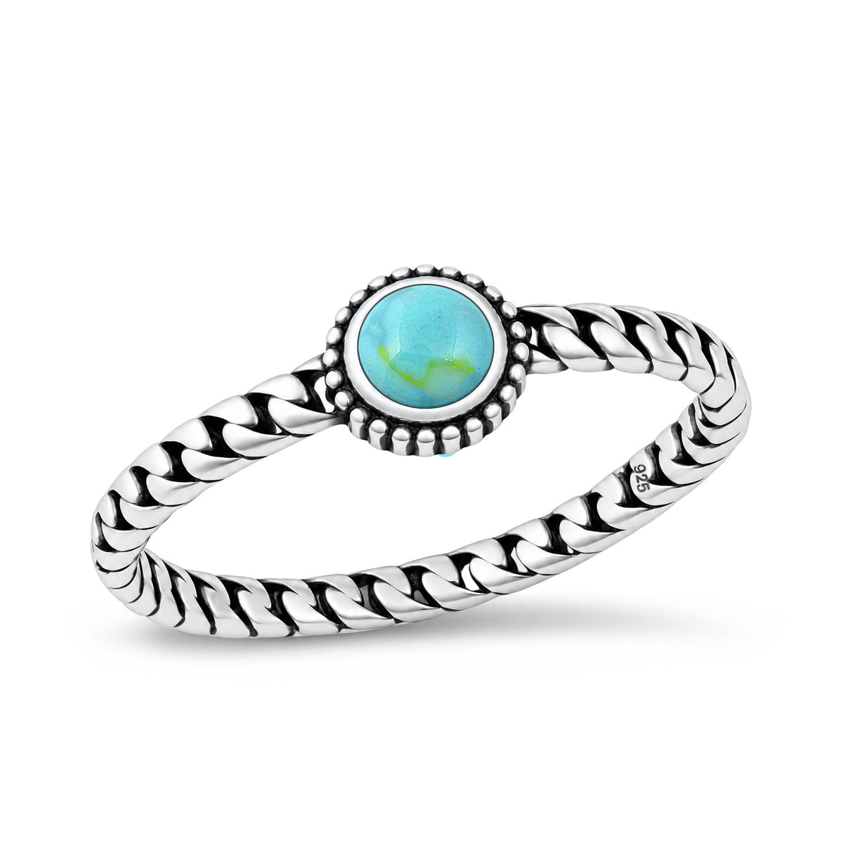 Silver Stone Ring