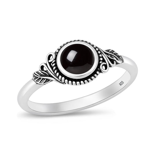 Silver Stone Ring