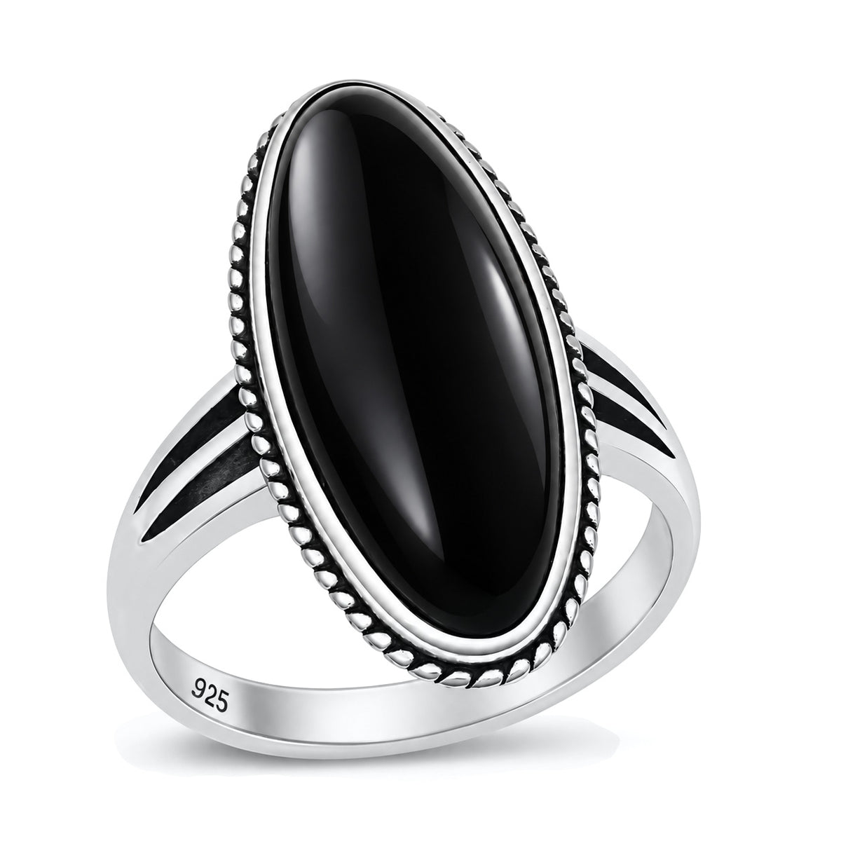 Silver Stone Ring