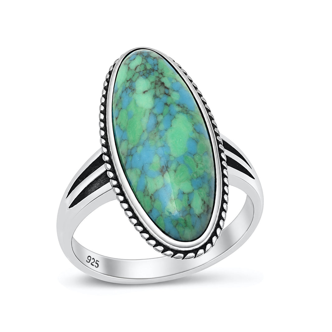 Silver Stone Ring