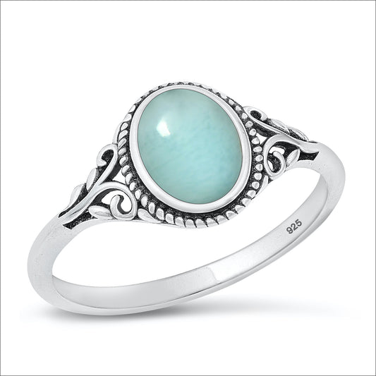 Silver Stone Ring