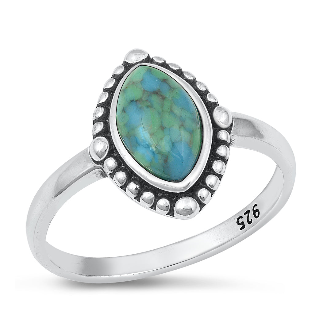Silver Stone Ring