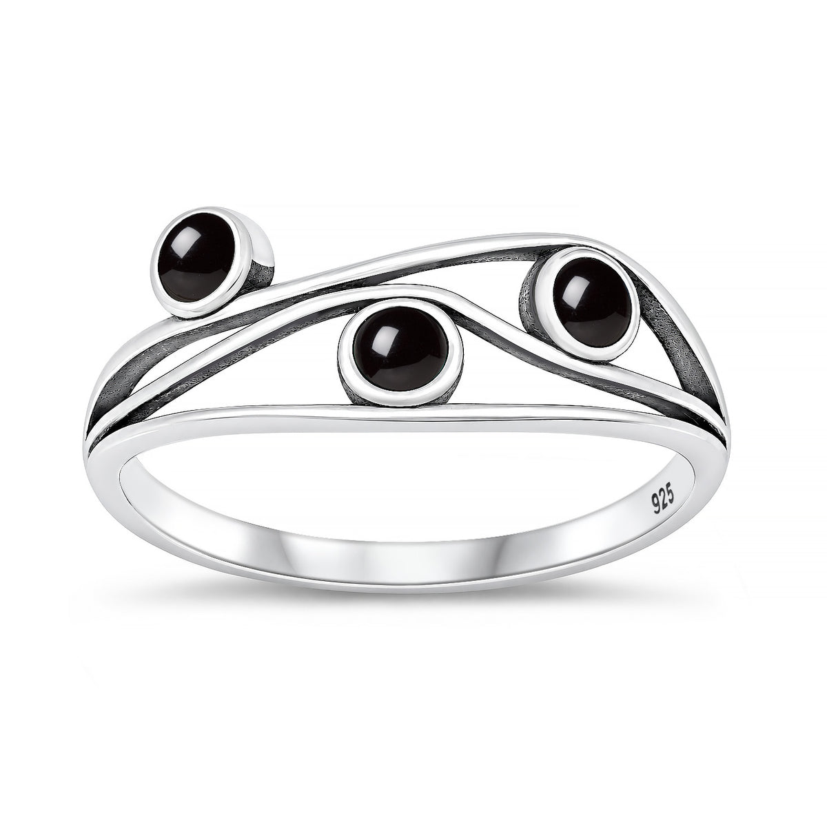 Silver Stone Ring