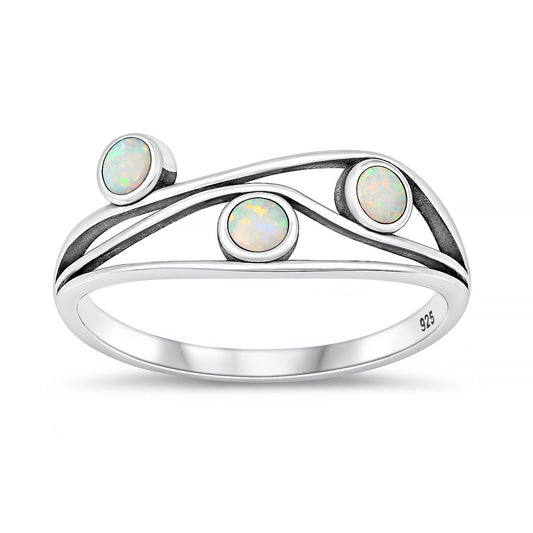 Silver Stone Ring