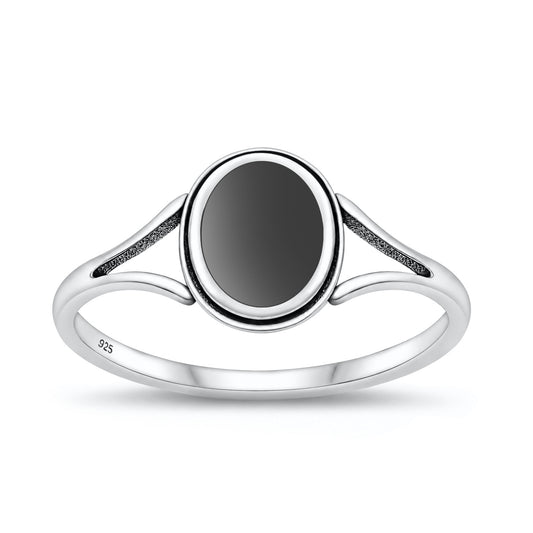 Silver Stone Ring