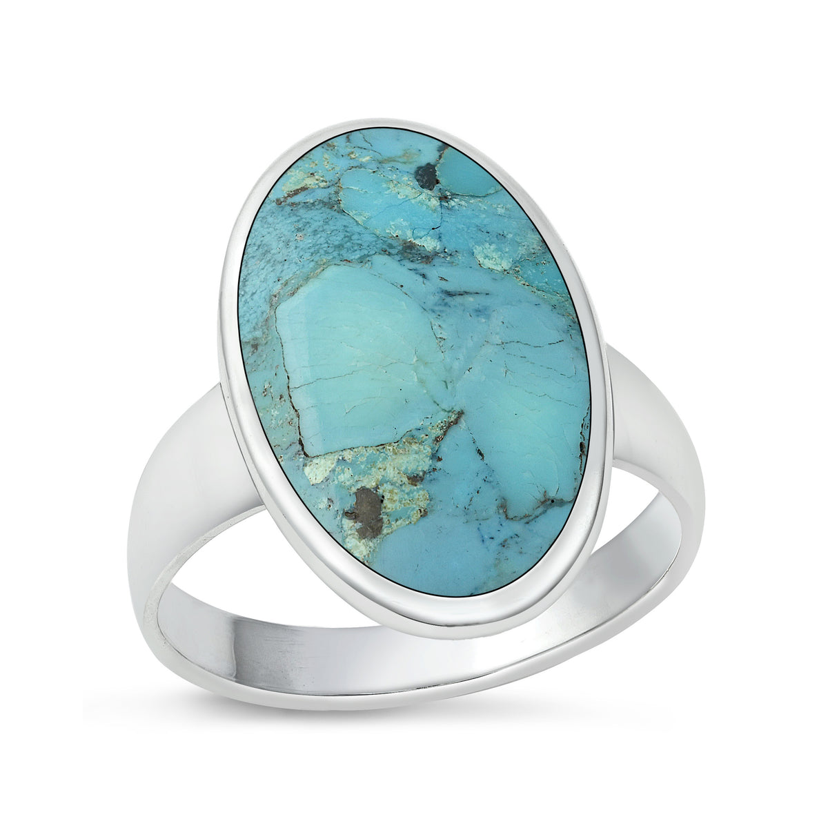 Silver Stone Ring