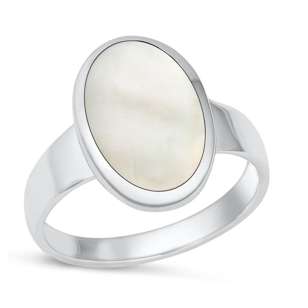 Silver Stone Ring