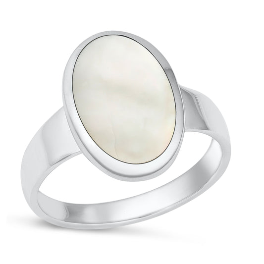 Silver Stone Ring