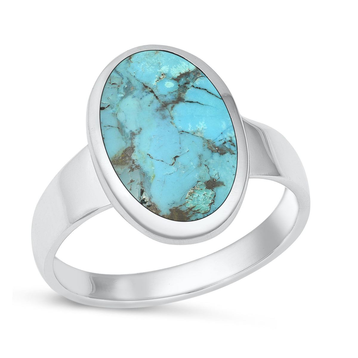 Silver Stone Ring