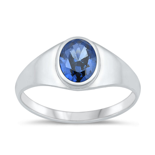 Silver CZ Ring