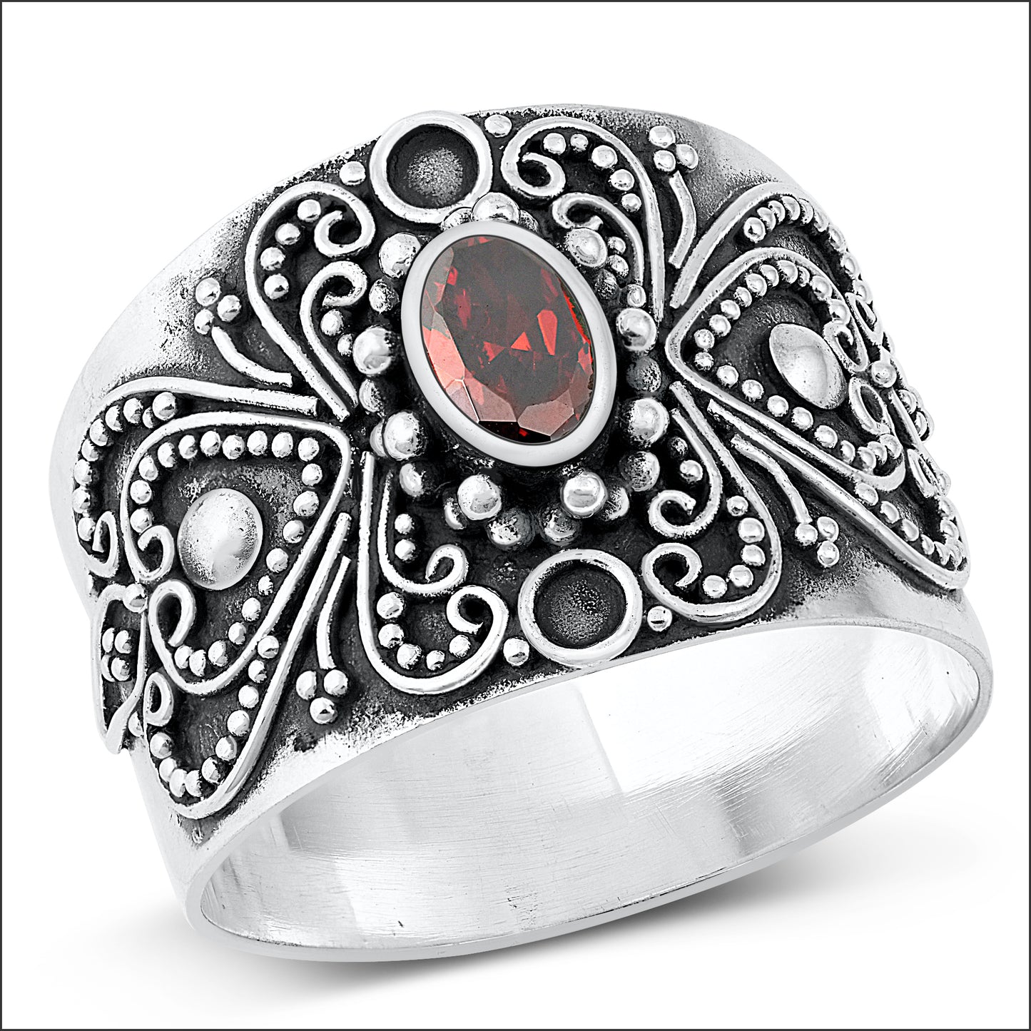 Silver Ring - Bali Style