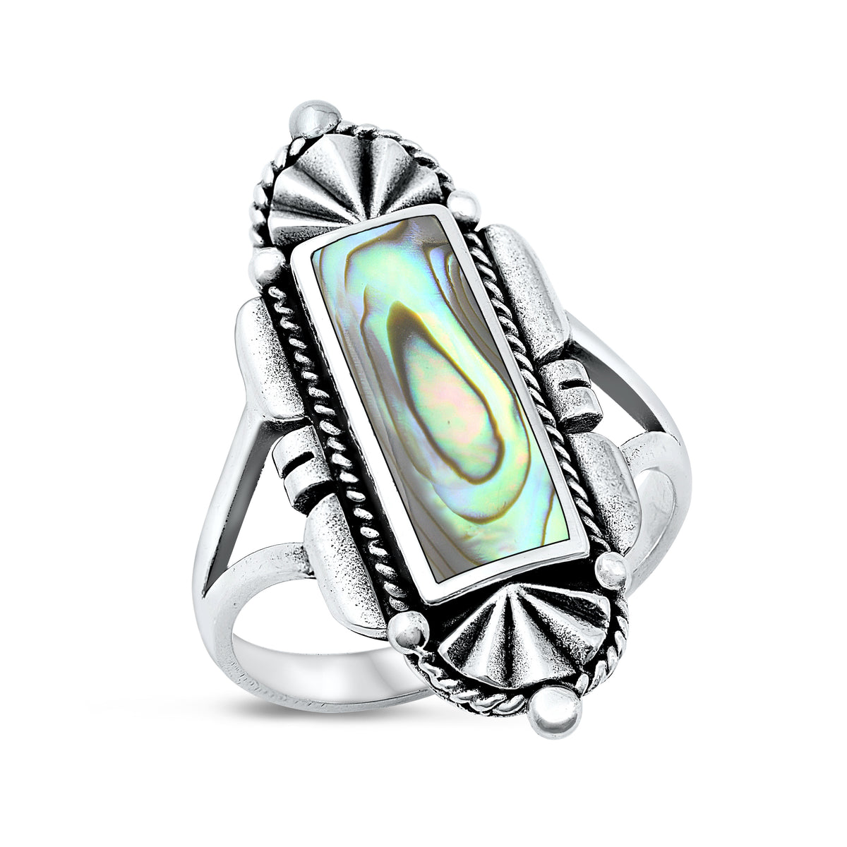 Silver Stone Ring