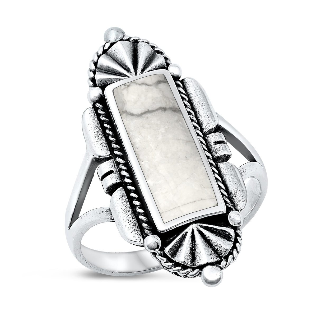 Silver Stone Ring