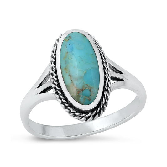 Silver Stone Ring