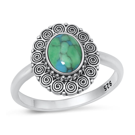 Silver Stone Ring