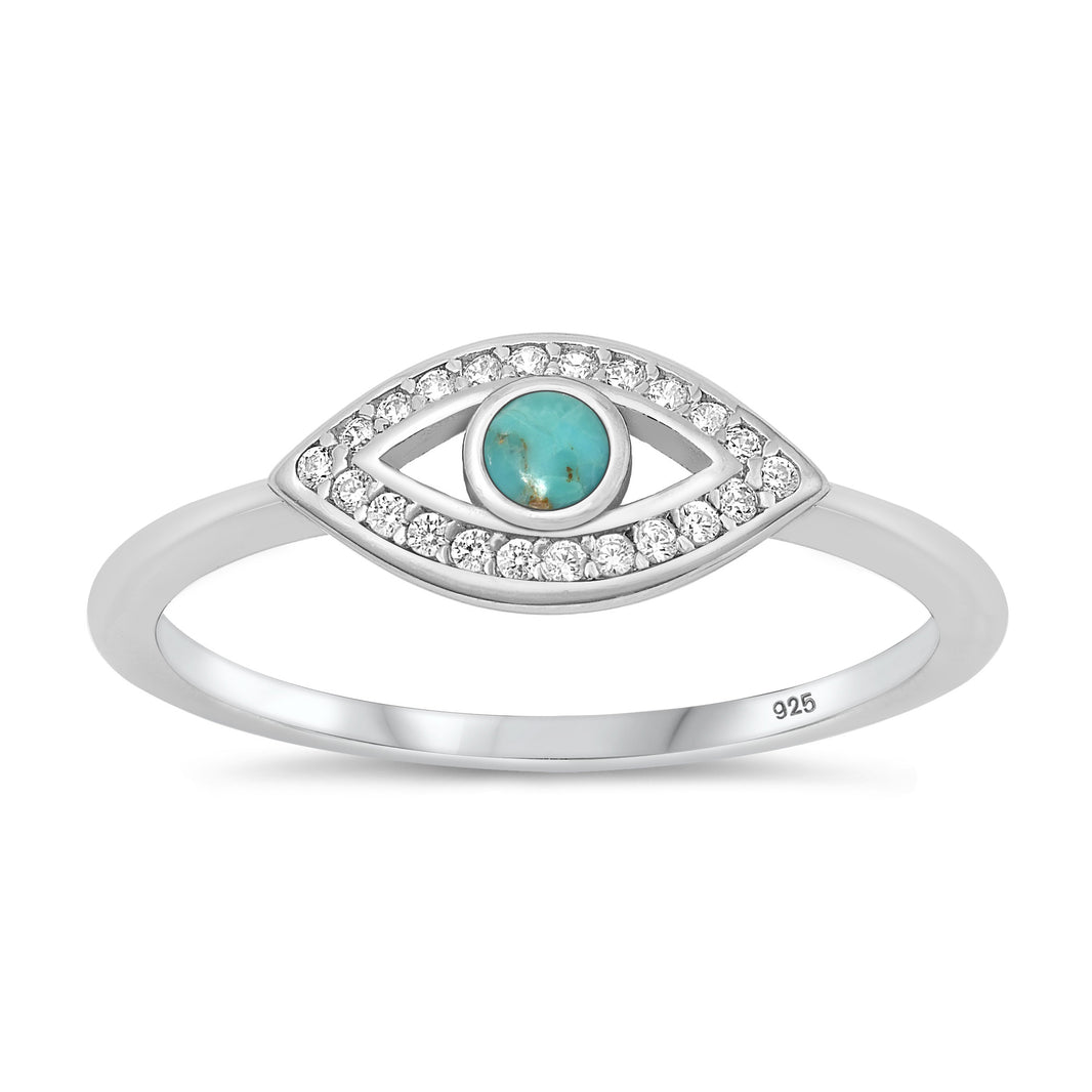Silver Stone Ring - Evil