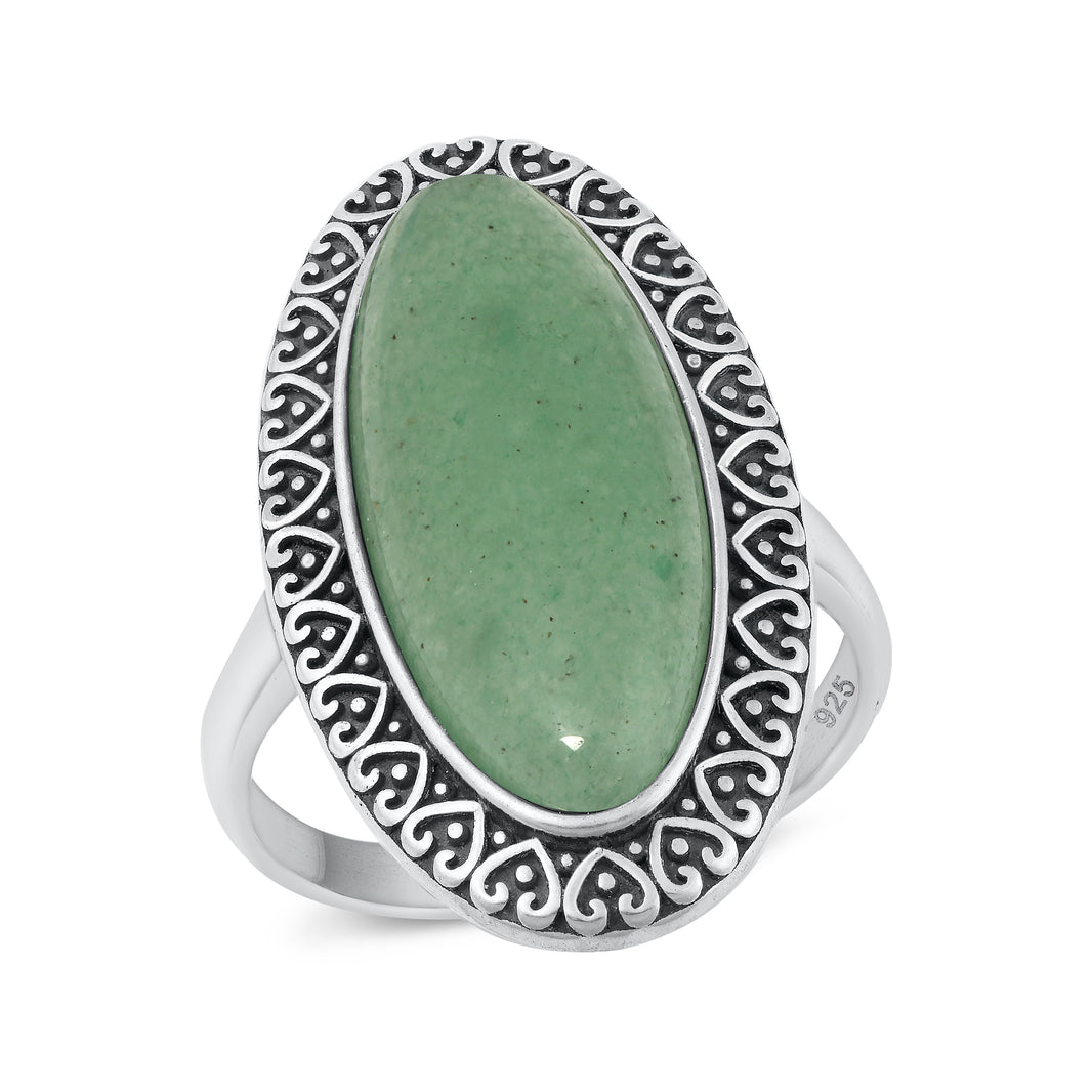 Silver Stone Ring