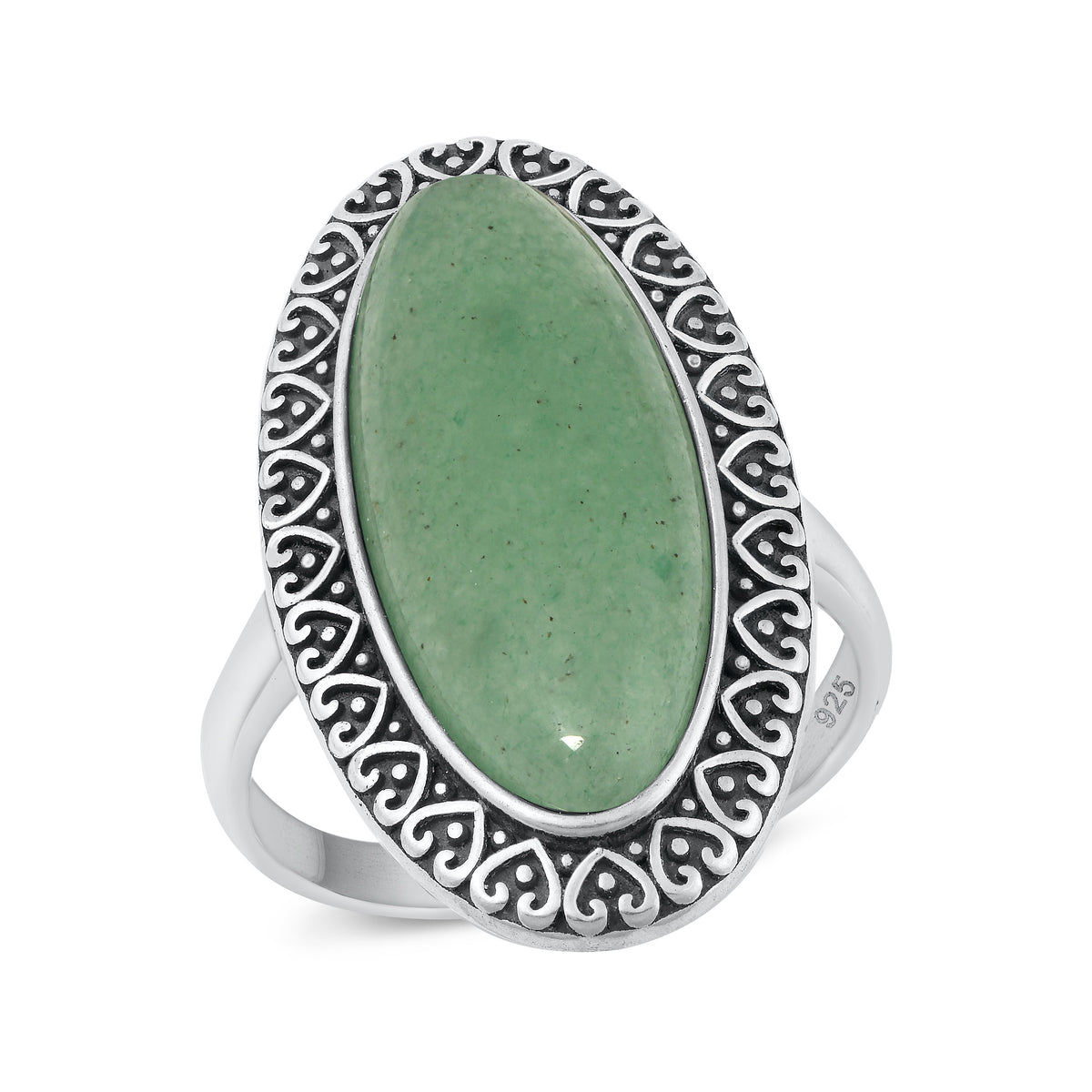 Silver Stone Ring