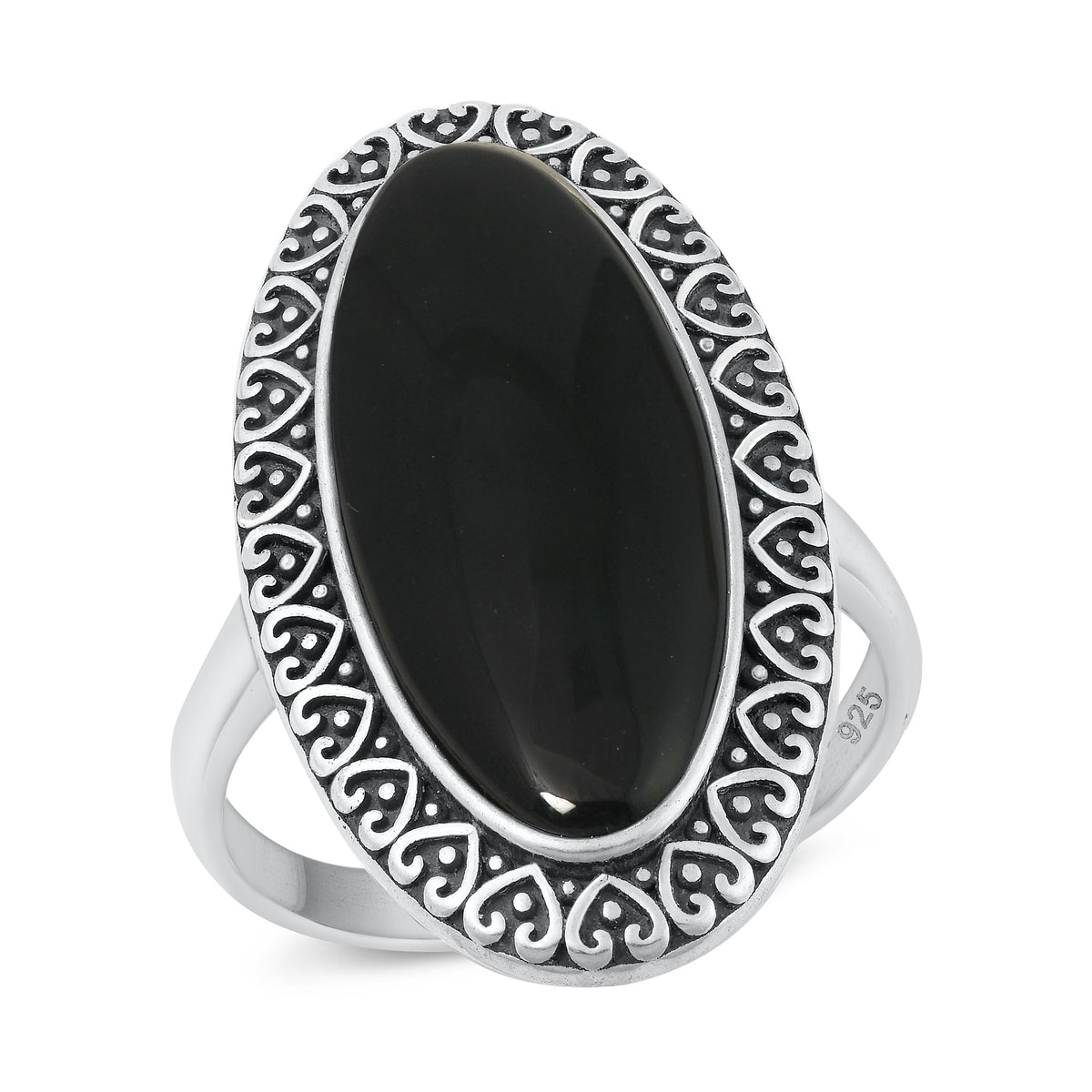 Silver Stone Ring