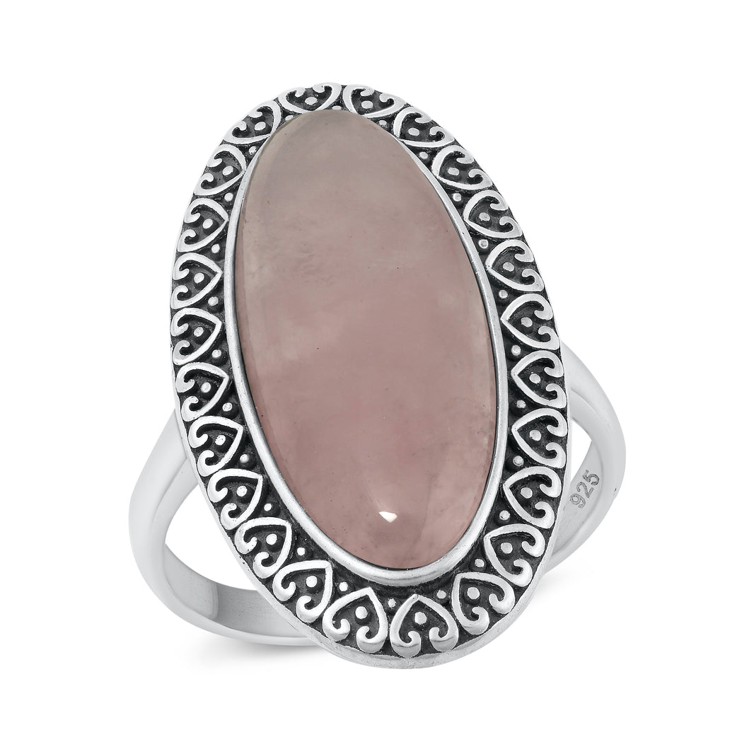 Silver Stone Ring