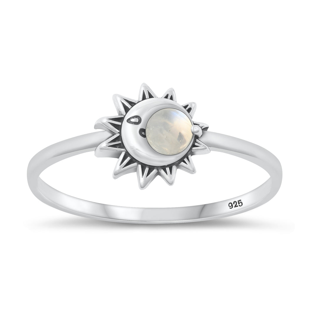 Stone Stone Ring - Moon