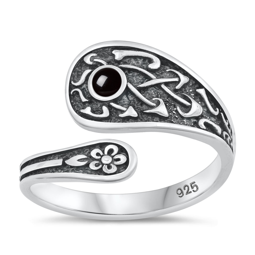Silver Stone Ring - Silver Spoon