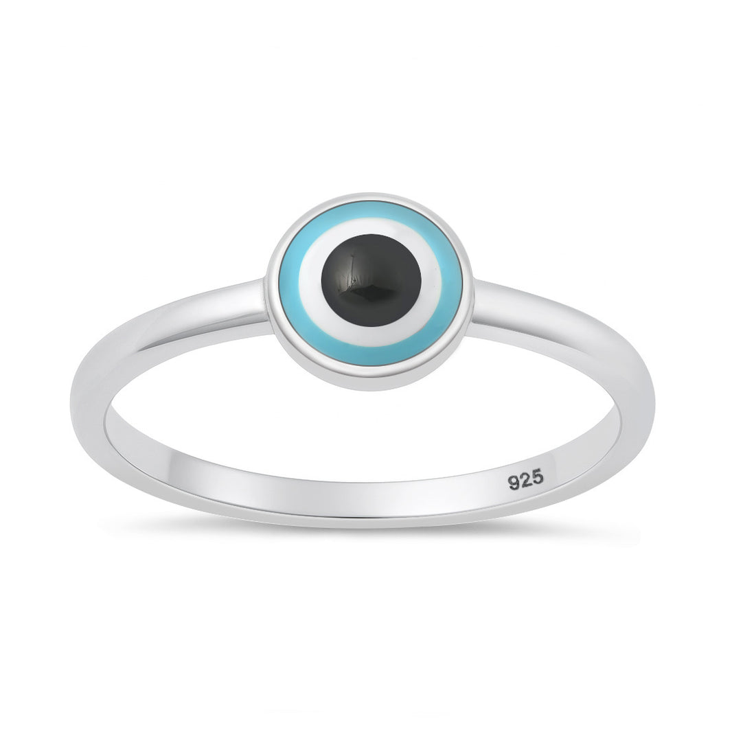 Silver Stone Ring - Evil Ring