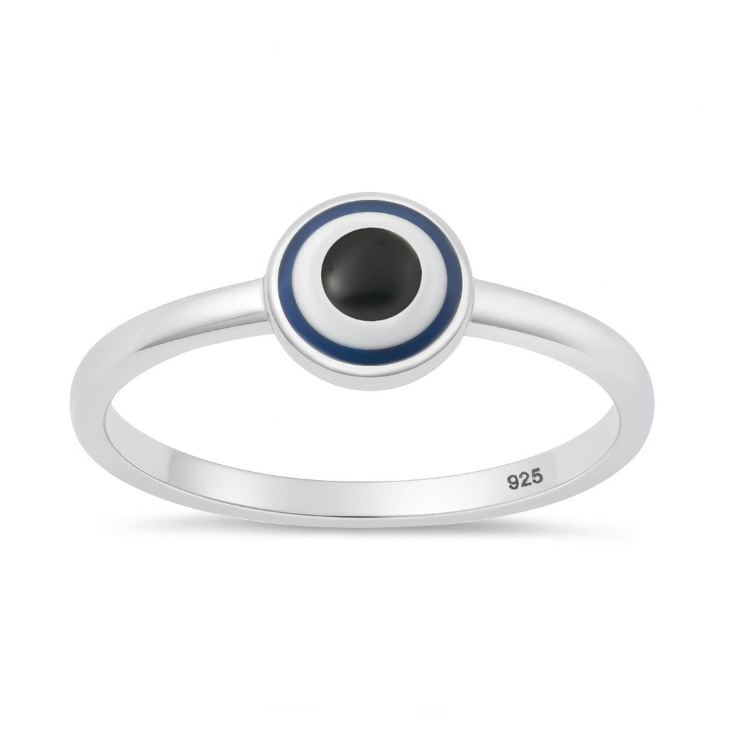 Silver Stone Ring - Evil Ring