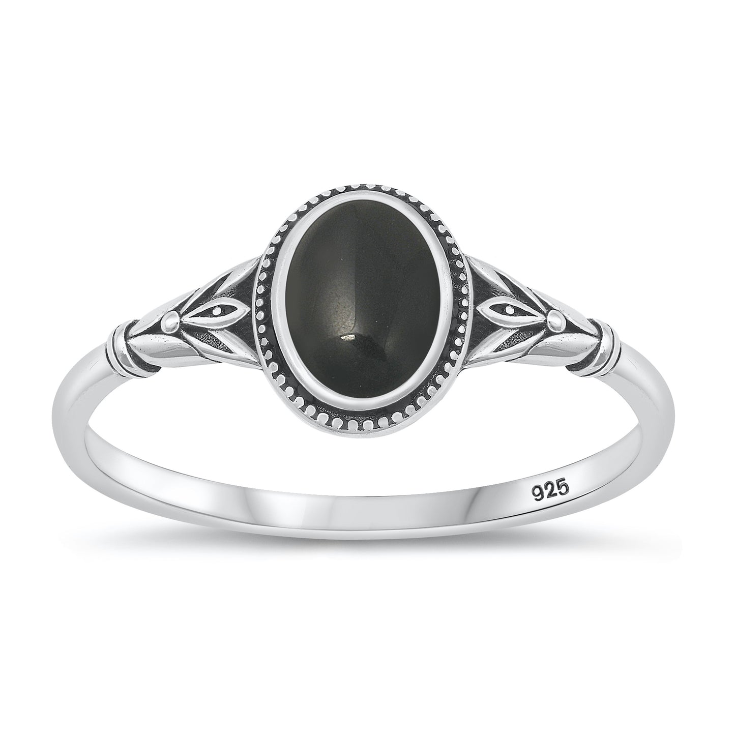 Silver Stone Ring