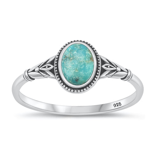 Silver Stone Ring