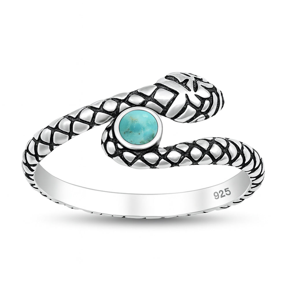 Silver Ring - Snake