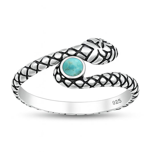 Silver Ring - Snake