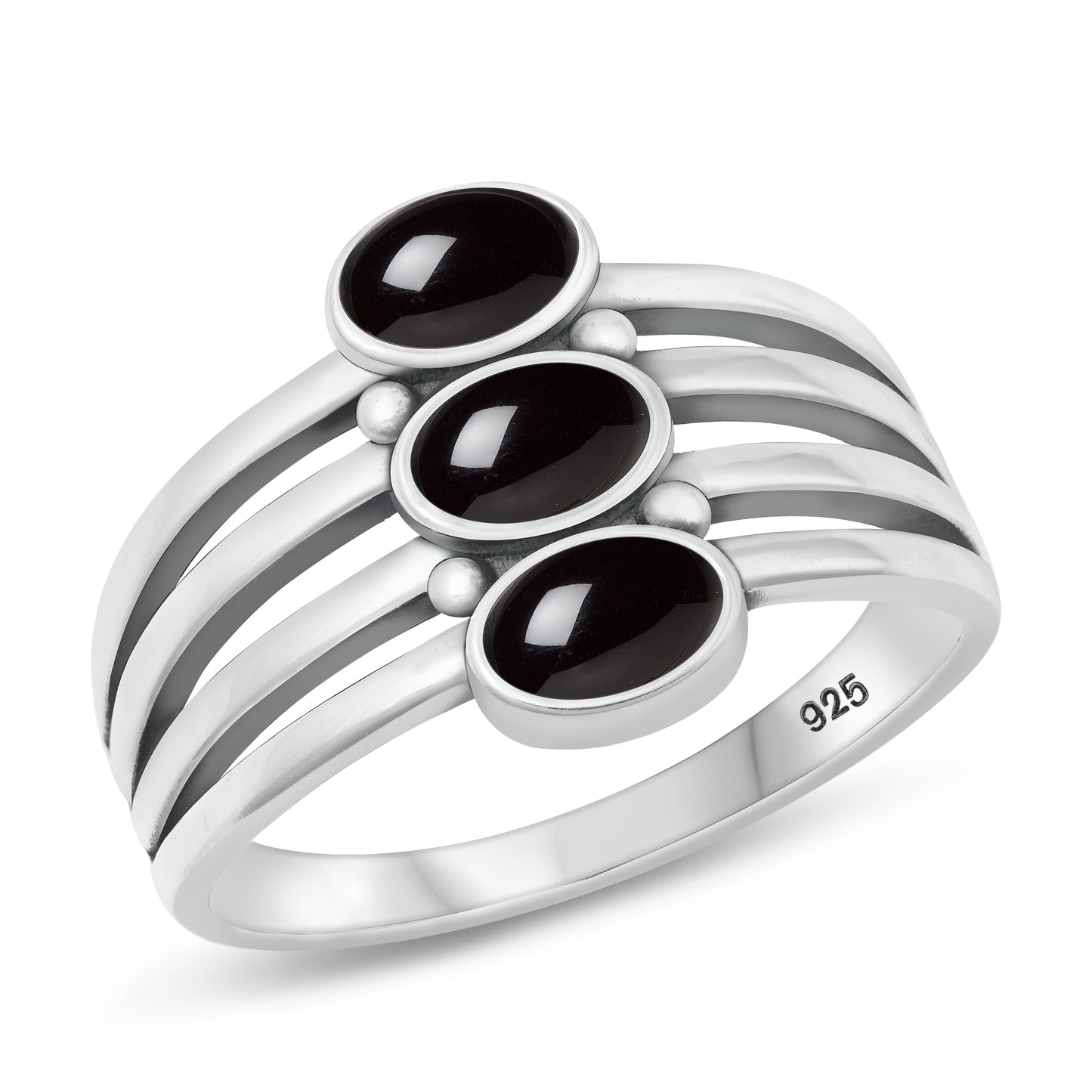 Silver Stone Ring