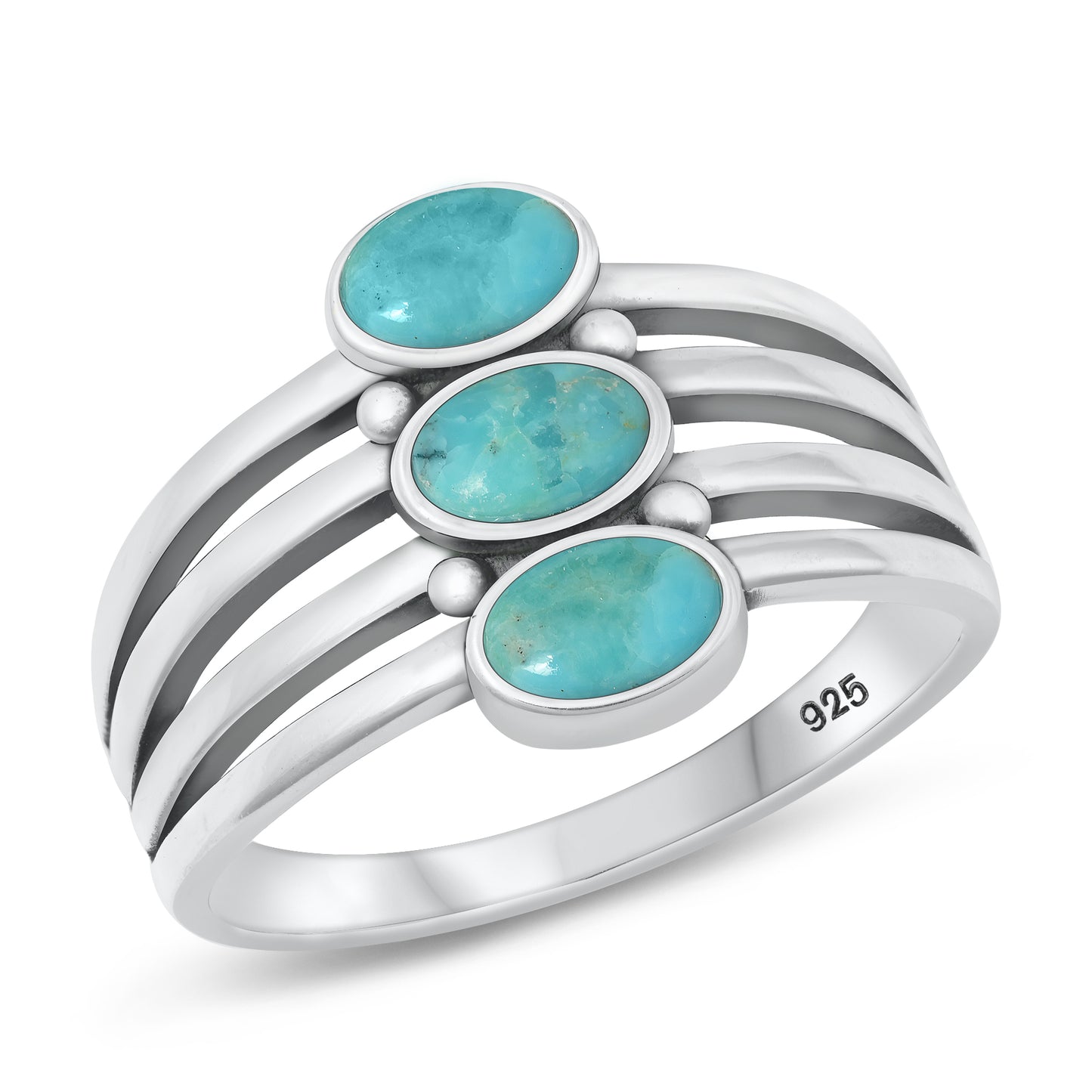 Silver Stone Ring