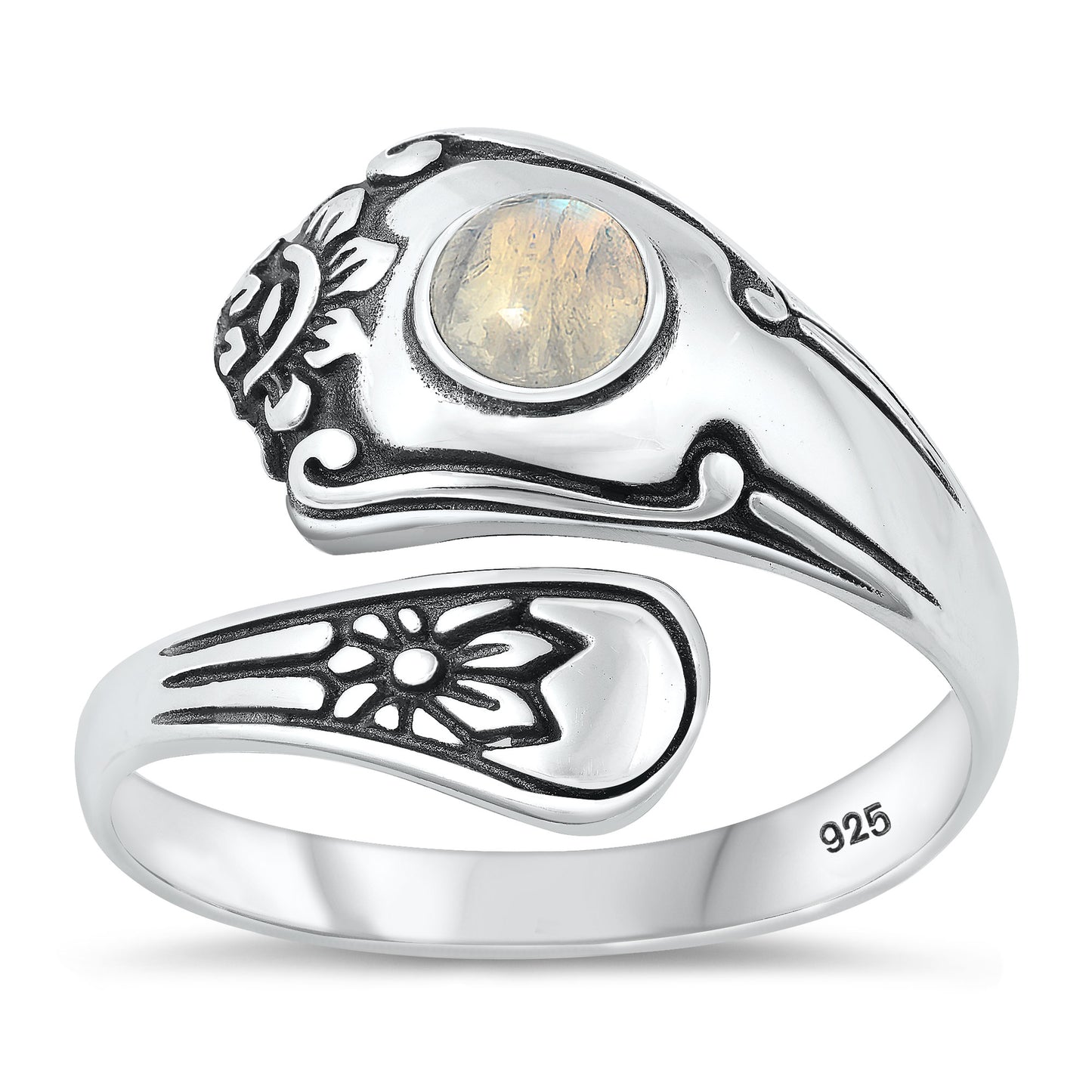 Silver Stone Ring - Silver Spoon