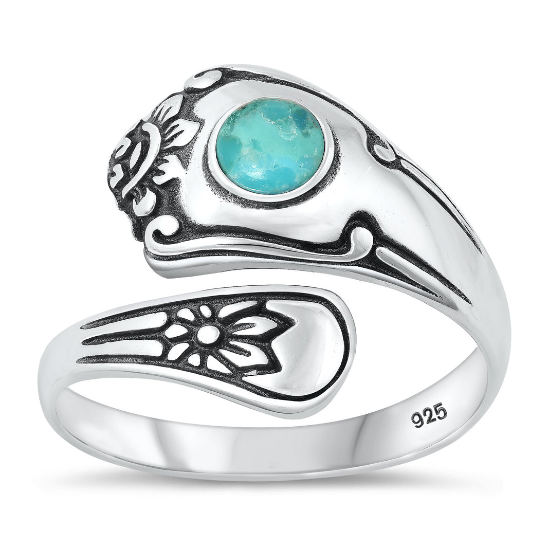 Silver Stone Ring - Silver Spoon