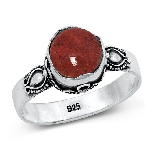 Silver Stone Ring - Bali