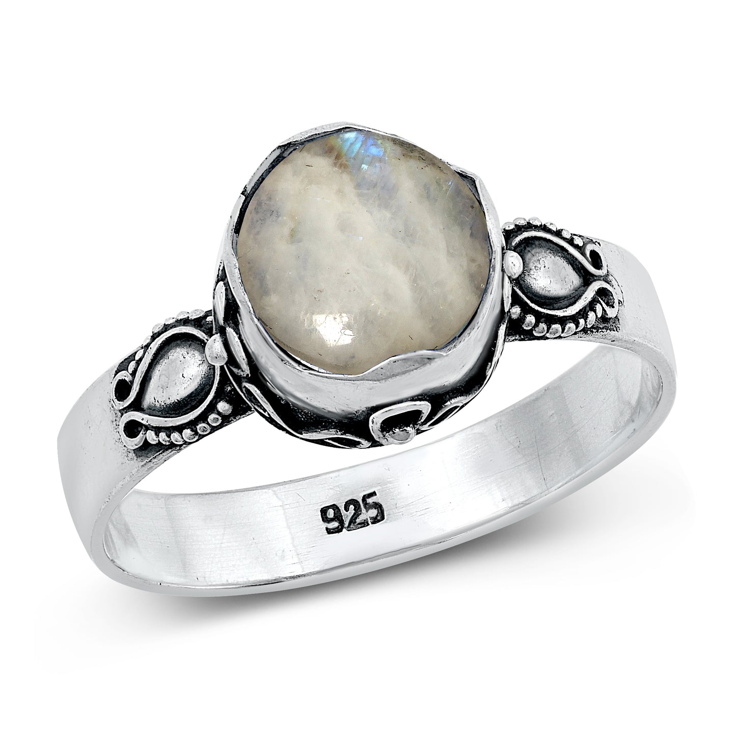 Silver Stone Ring - Bali