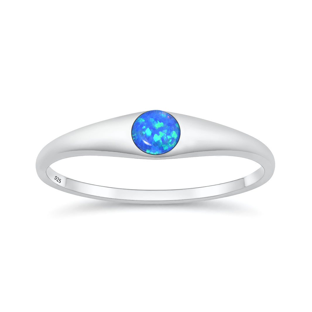 Silver Stone Ring