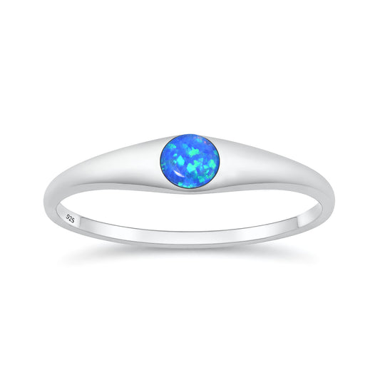 Silver Stone Ring
