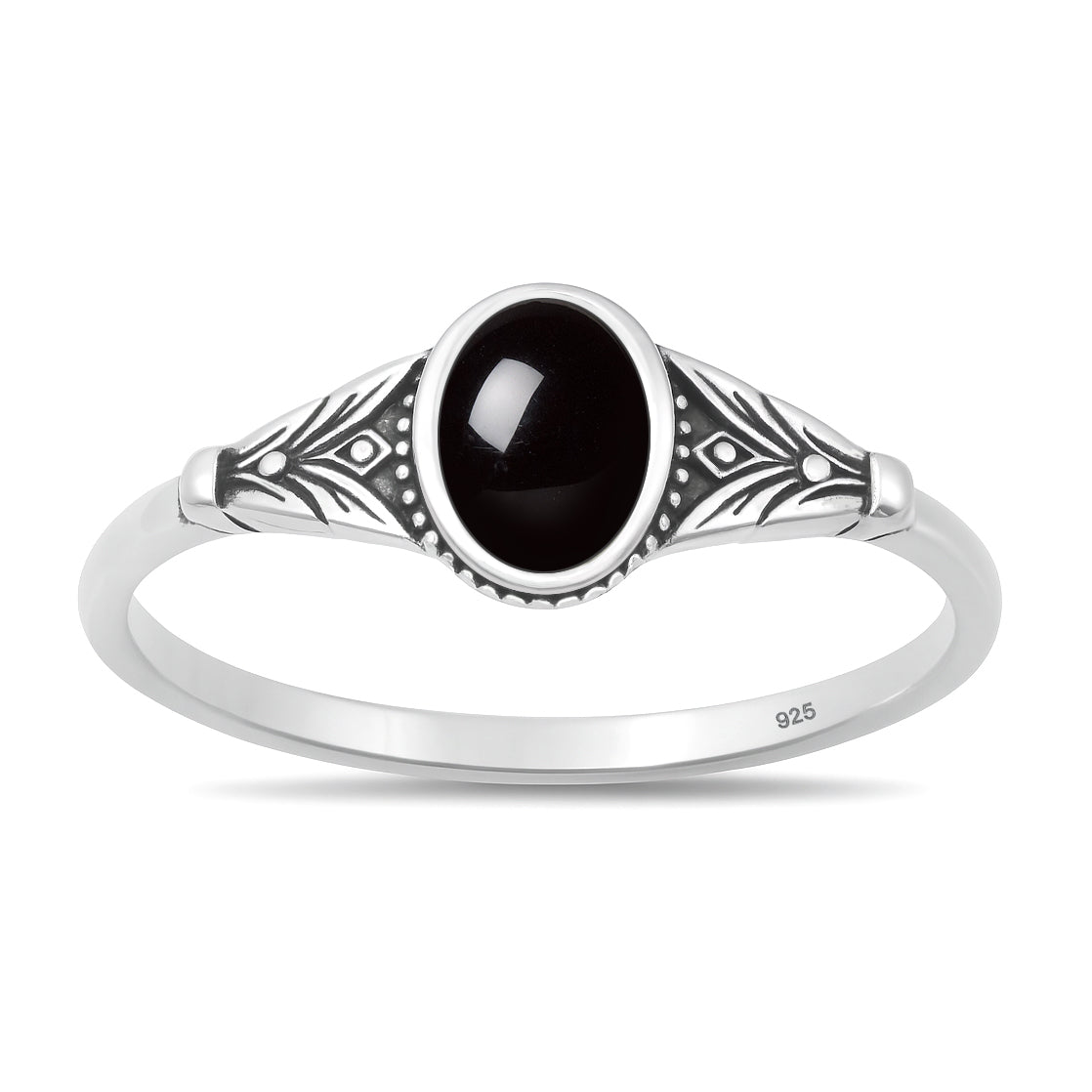 Silver Stone Ring