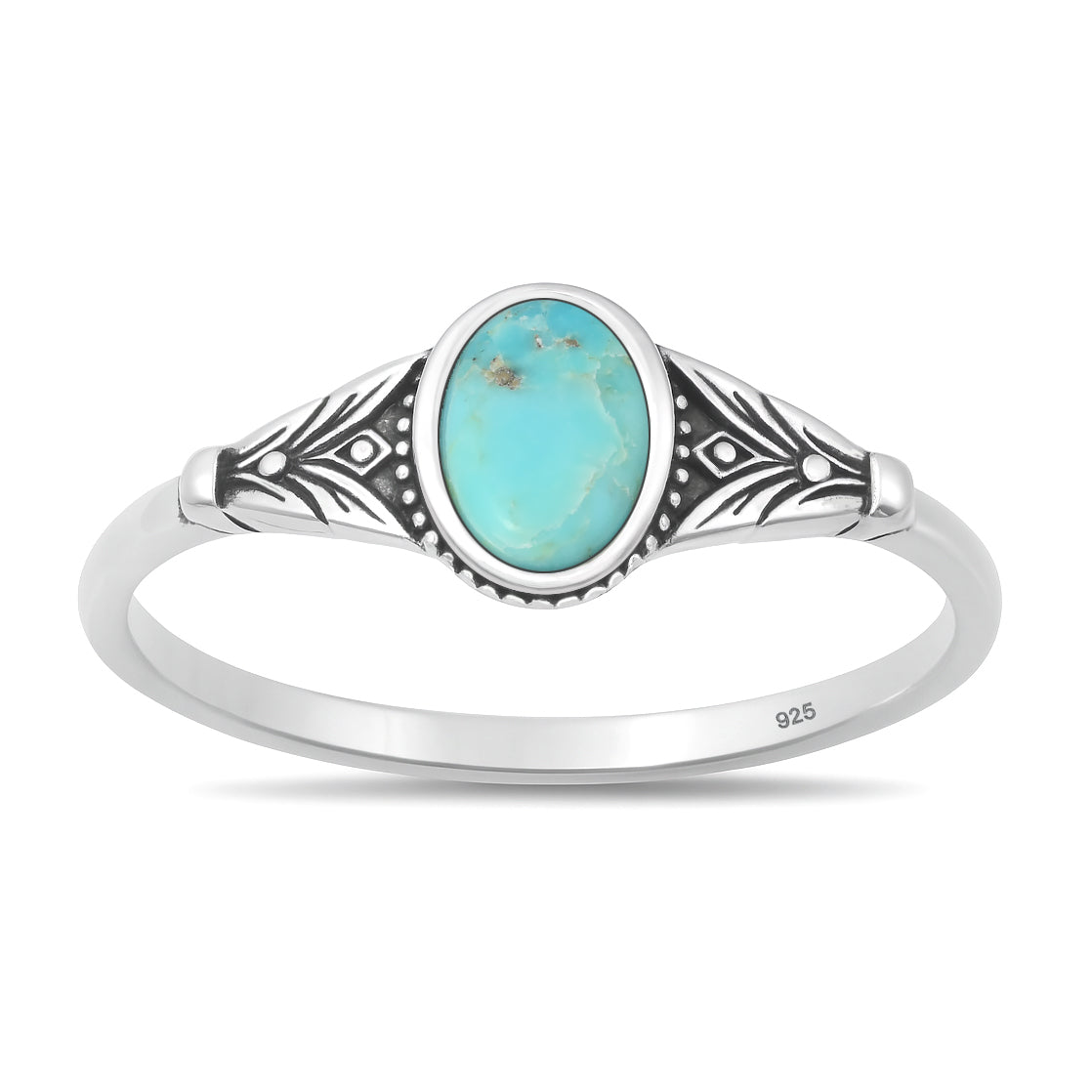 Silver Stone Ring