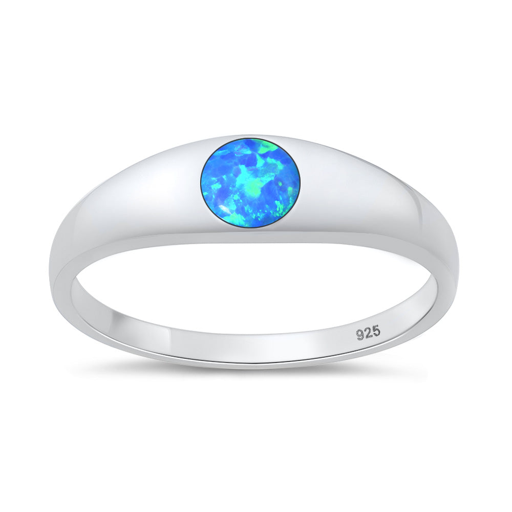 Silver Stone Ring