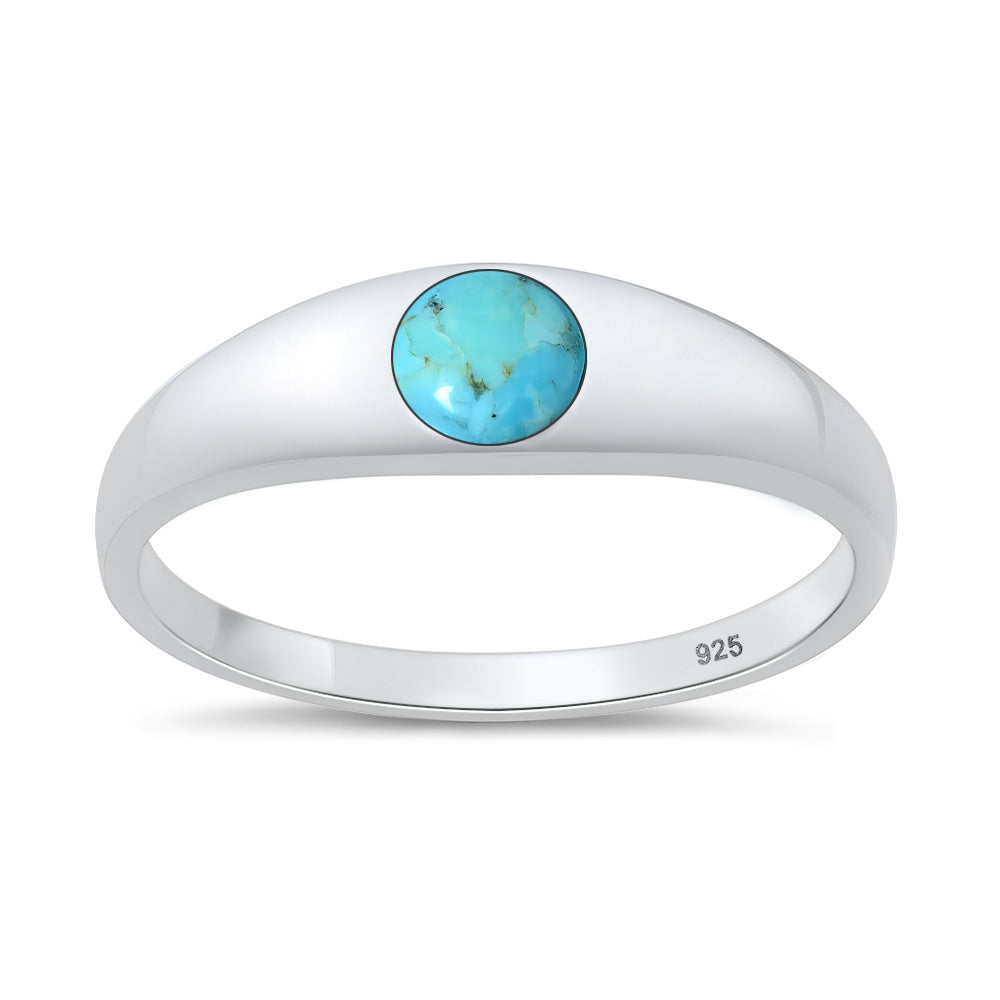 Silver Stone Ring