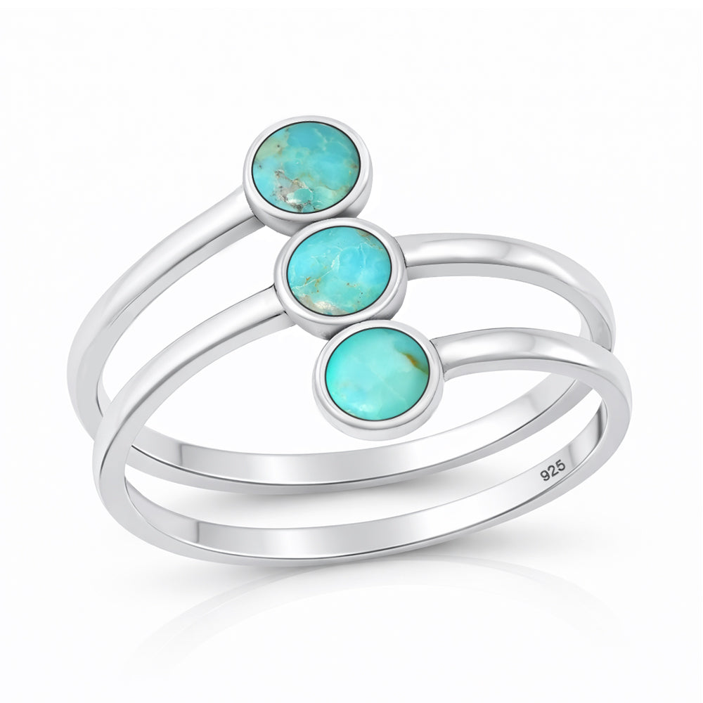 Silver Stone Ring