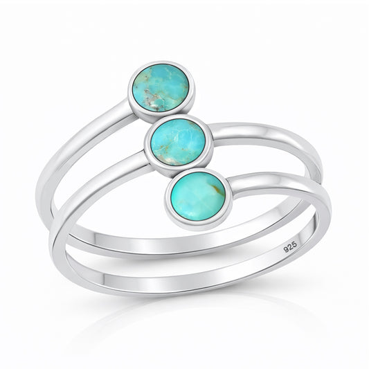Silver Stone Ring