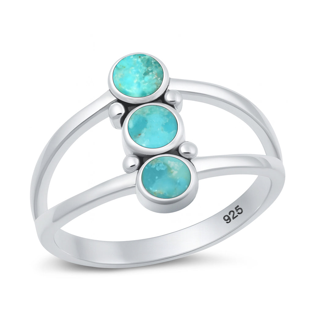Silver Stone Ring