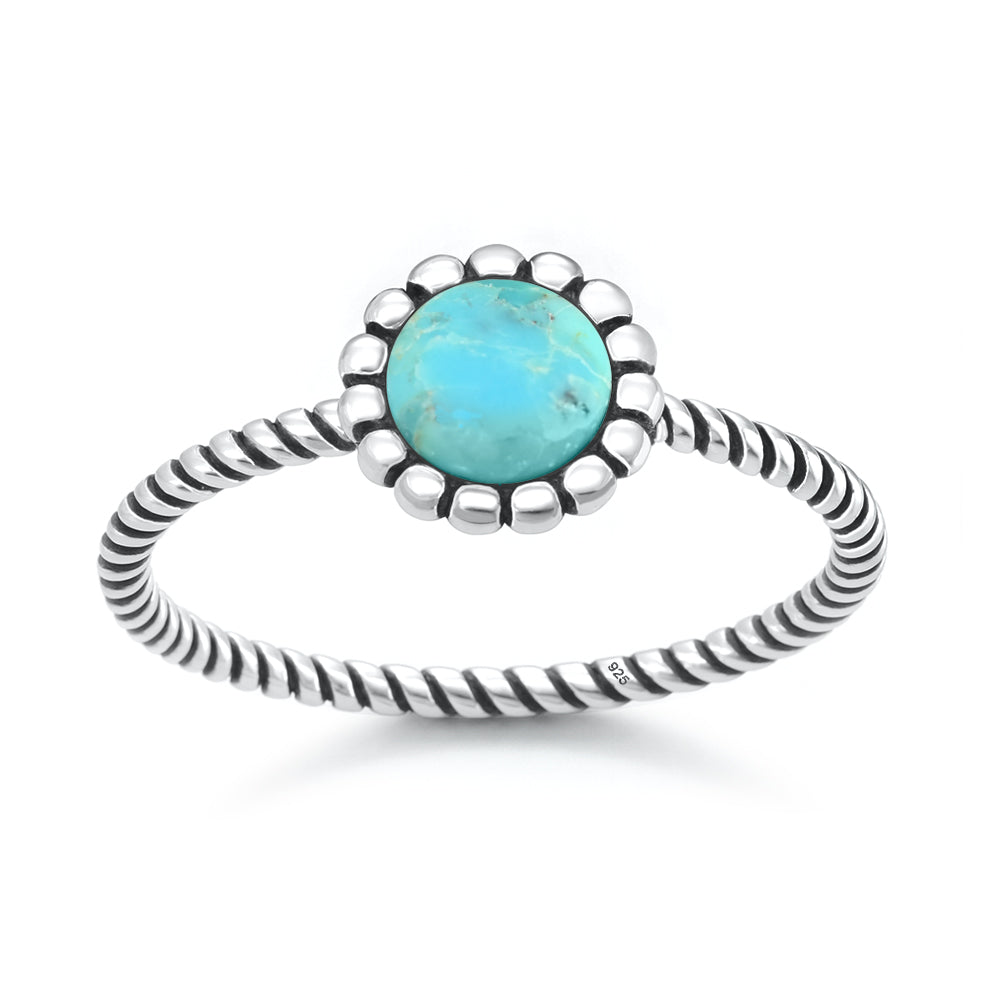Silver Stone Ring
